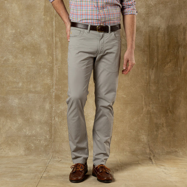 Shoreline Five-Pocket - Dove Grey