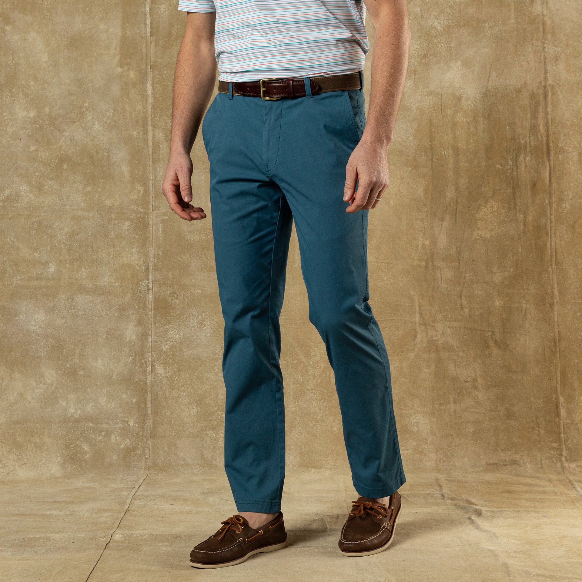Harbor Performance Chino - Teal Blue