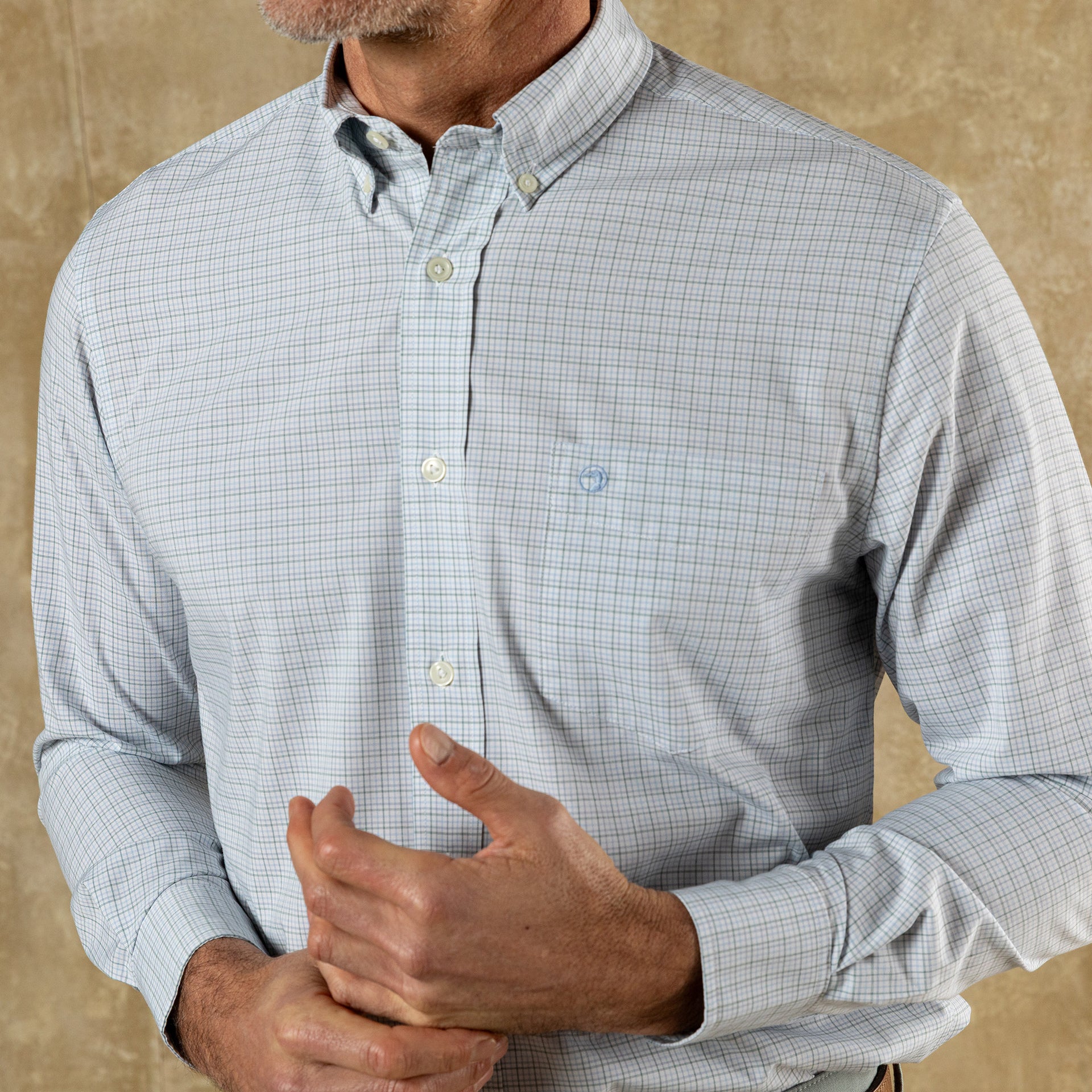 Performance Poplin Sport Shirt - Joiner Plaid