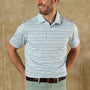 Long Drive Polo - Neil Stripe