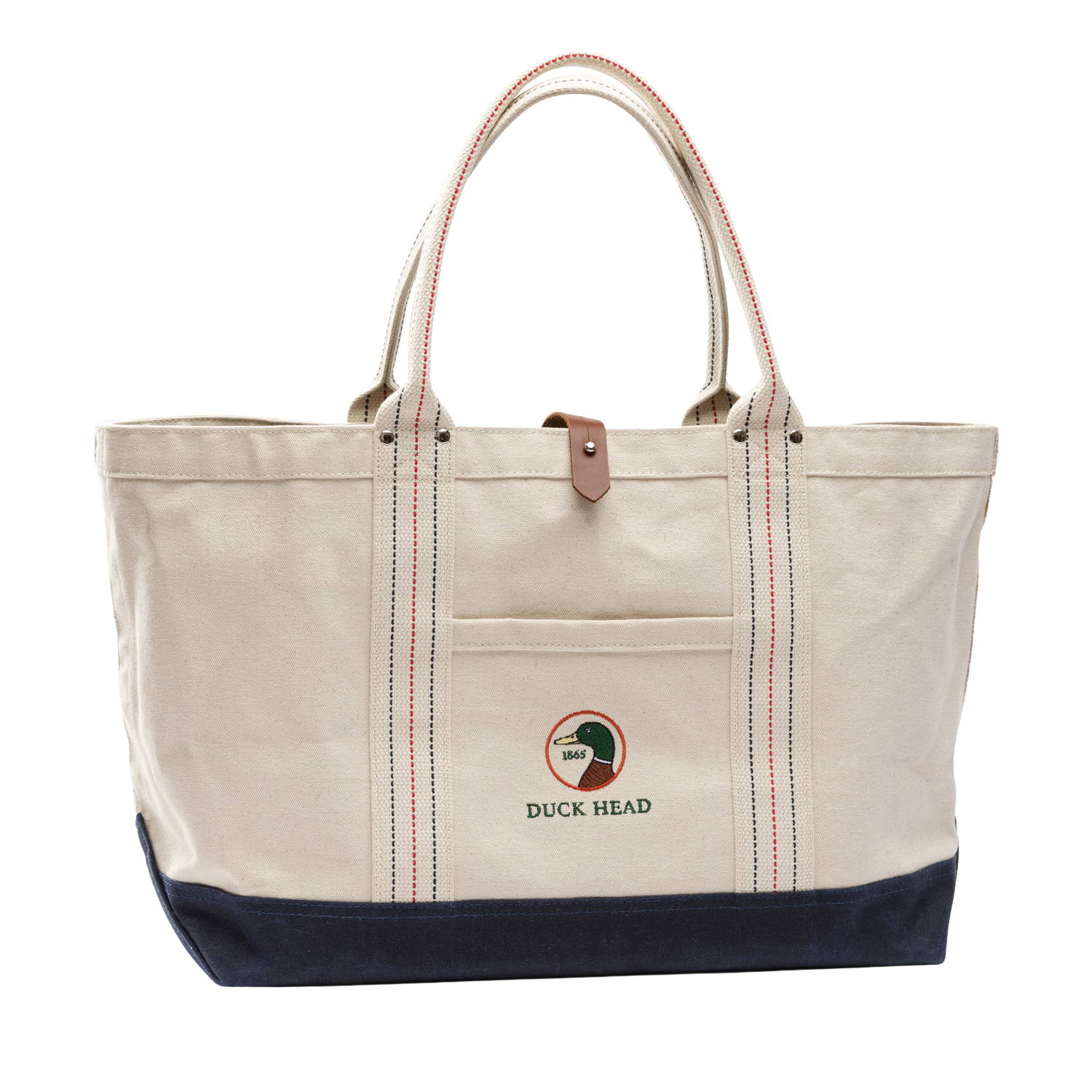 Canvas Logo Beach Tote