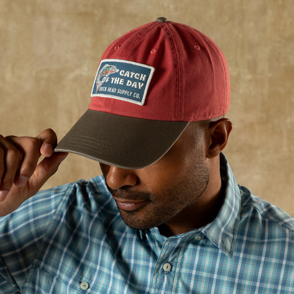 Catch of the Day Patch Cotton Twill Hat