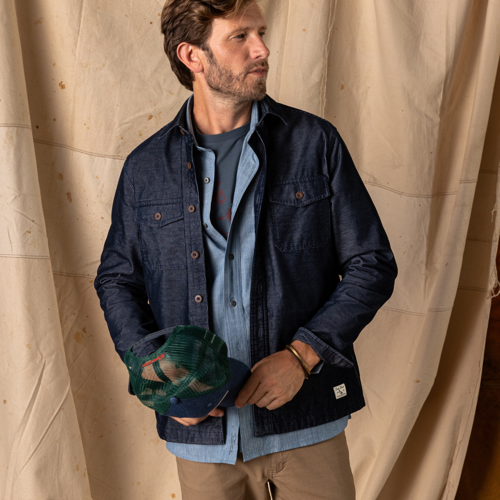 Corduroy Overshirt