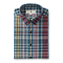 Reid Plaid Cotton Slub Sport Shirt
