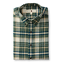 Stoker Plaid Cotton Flannel Sport Shirt