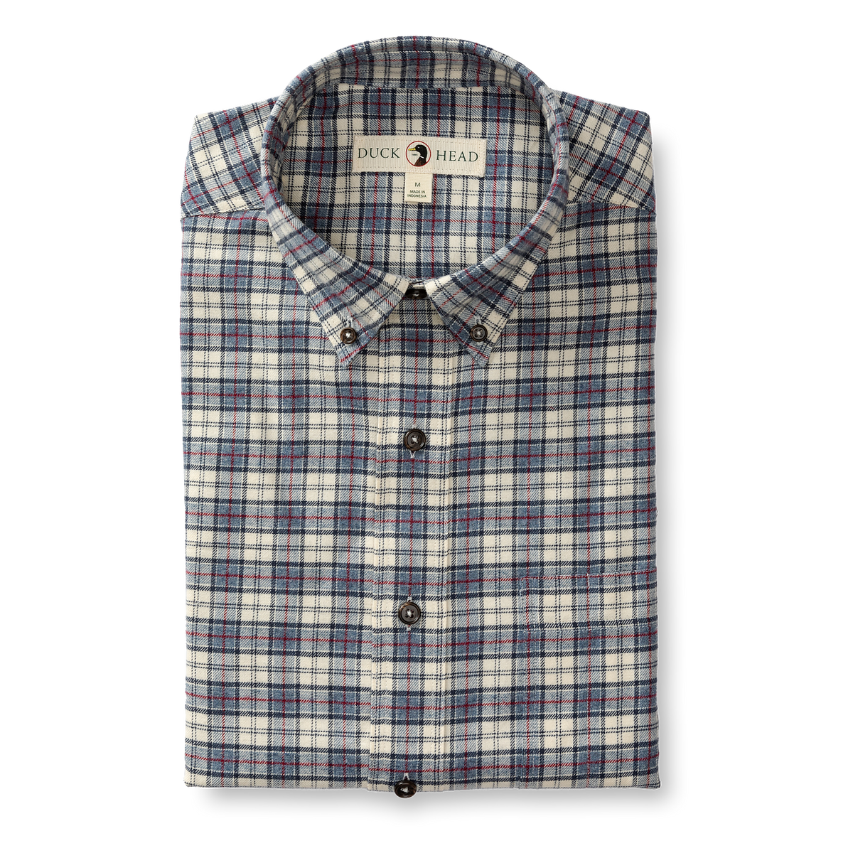Werth Plaid Cotton Flannel Sport Shirt – Duck Head
