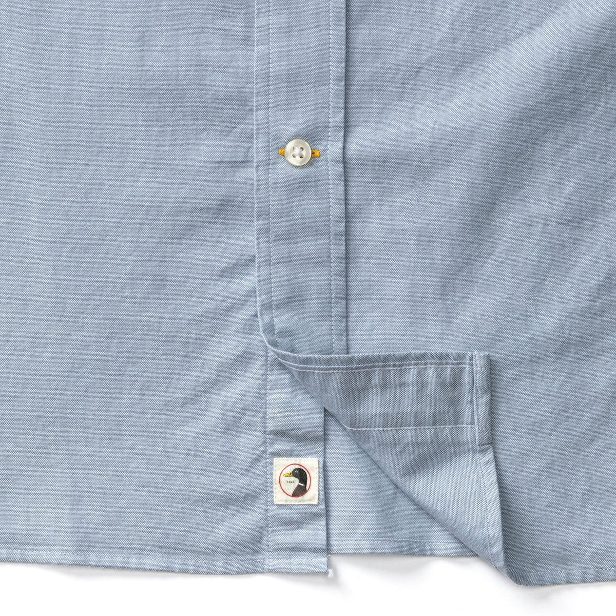Cotton Oxford Sport Shirt - Morris Solid - Windblown Sky