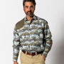 Woodland Shooting Shirt - Marshland Print