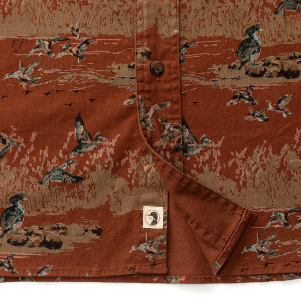 Woodland Shooting Shirt - Flyover Print