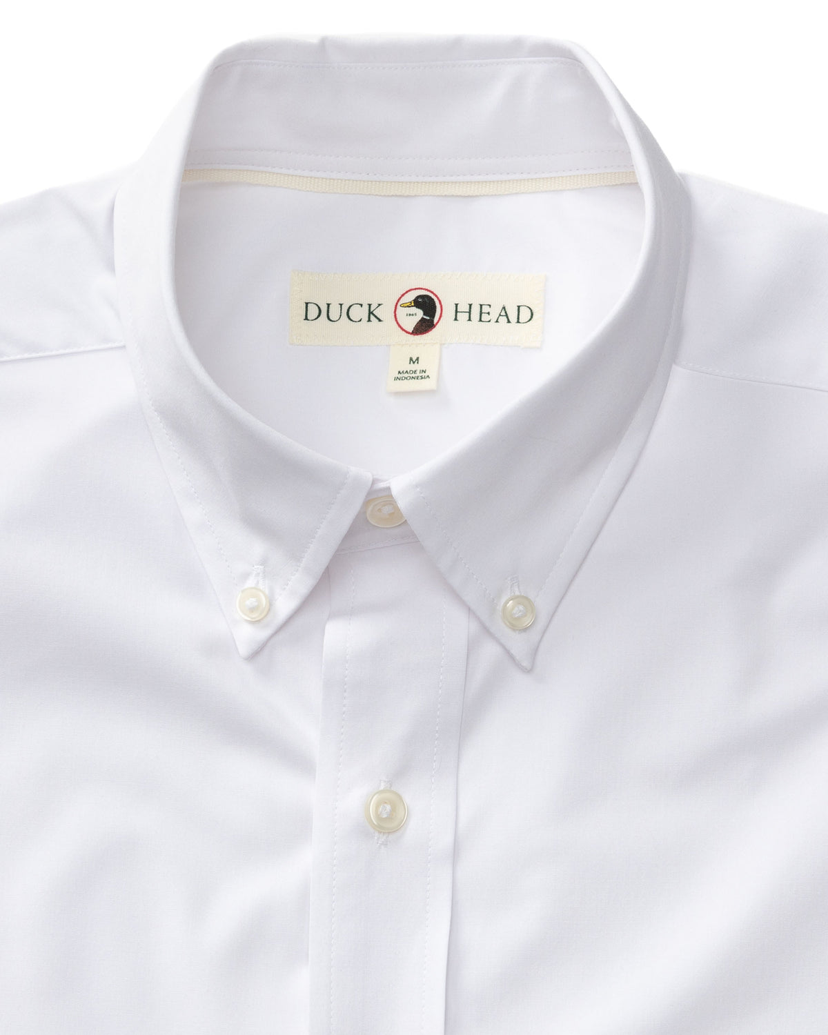 Performance Poplin Sport Shirt - Boyce Solid- White