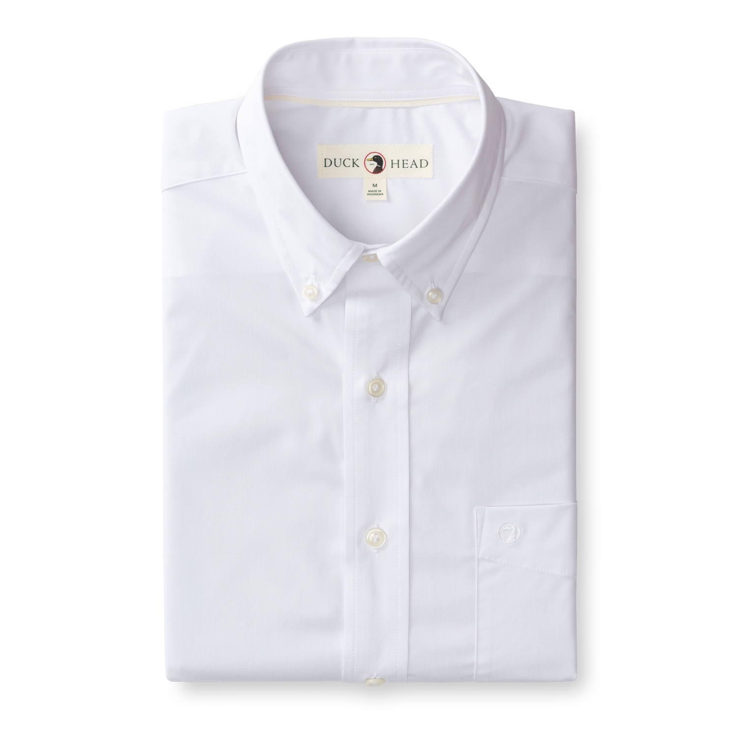 Performance Poplin Sport Shirt - Boyce Solid- White