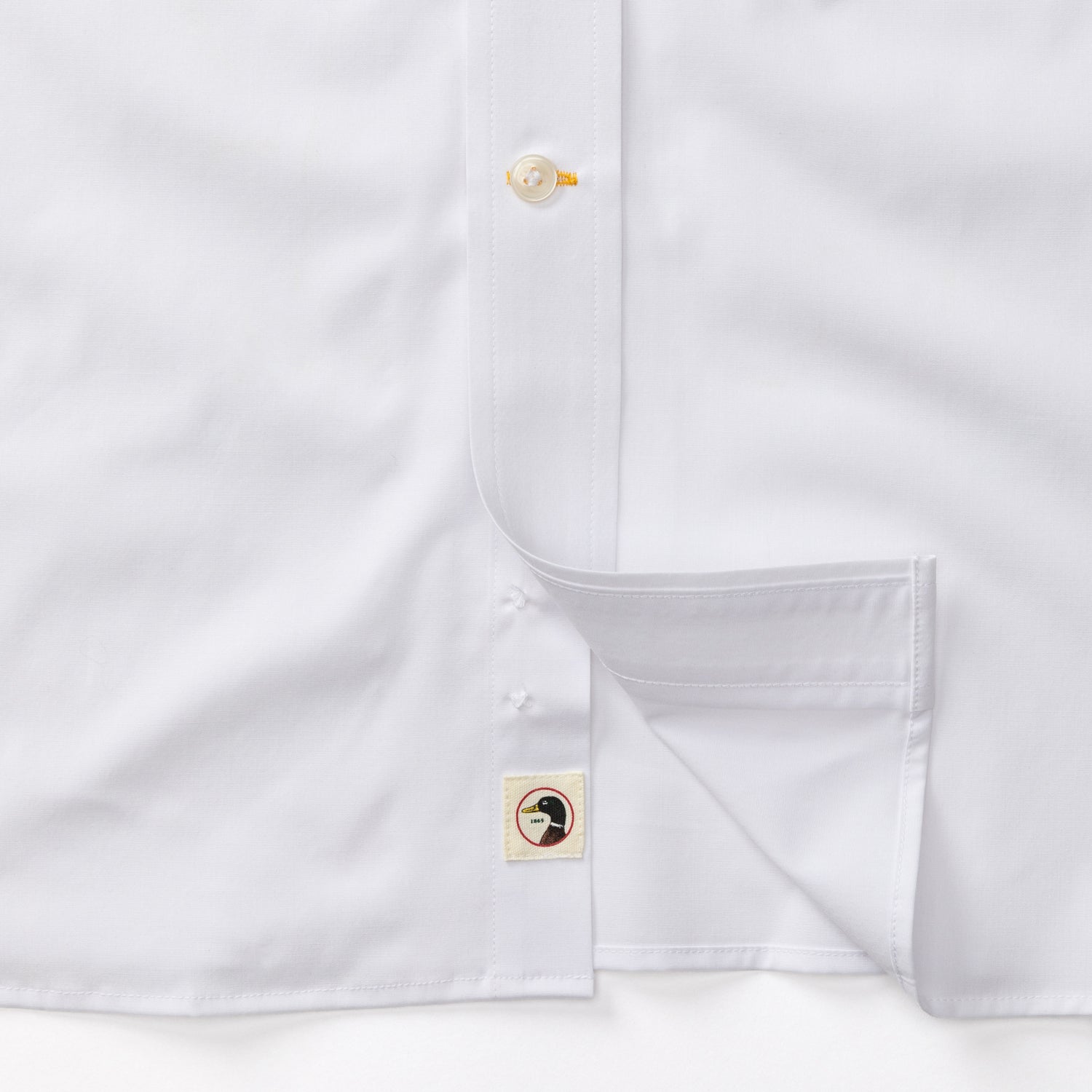 Performance Poplin Sport Shirt - Boyce Solid- White