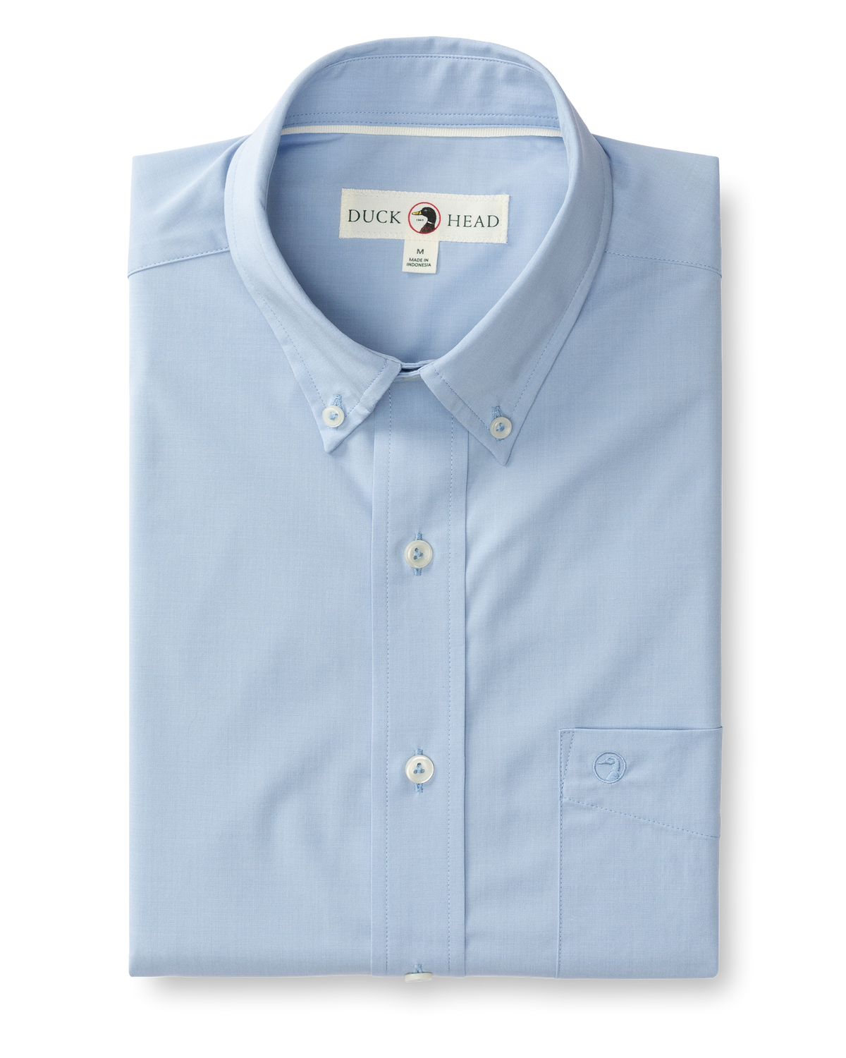 Performance Poplin Sport Shirt - Boyce Solid - Light Blue