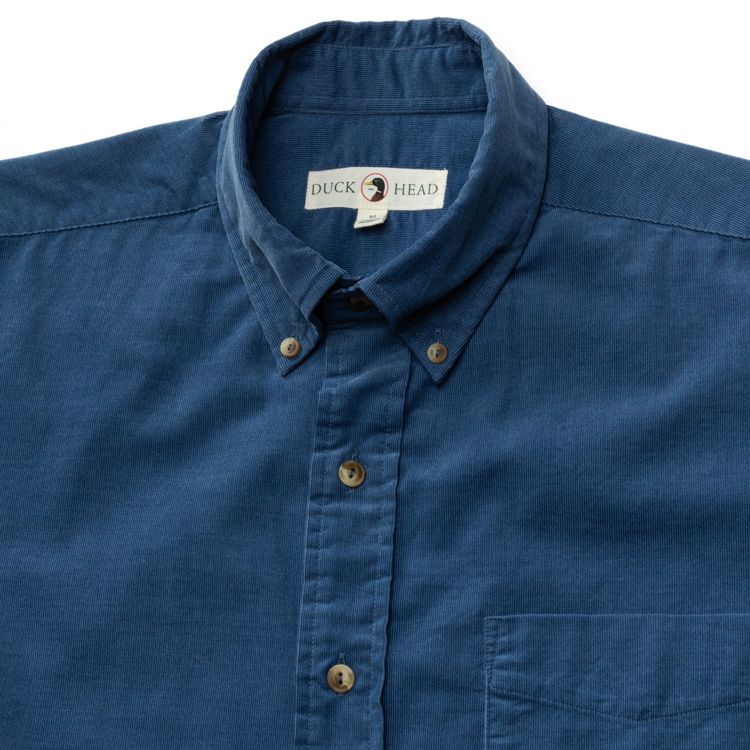 Whitman Corduroy Sport Shirt - Coronet Blue