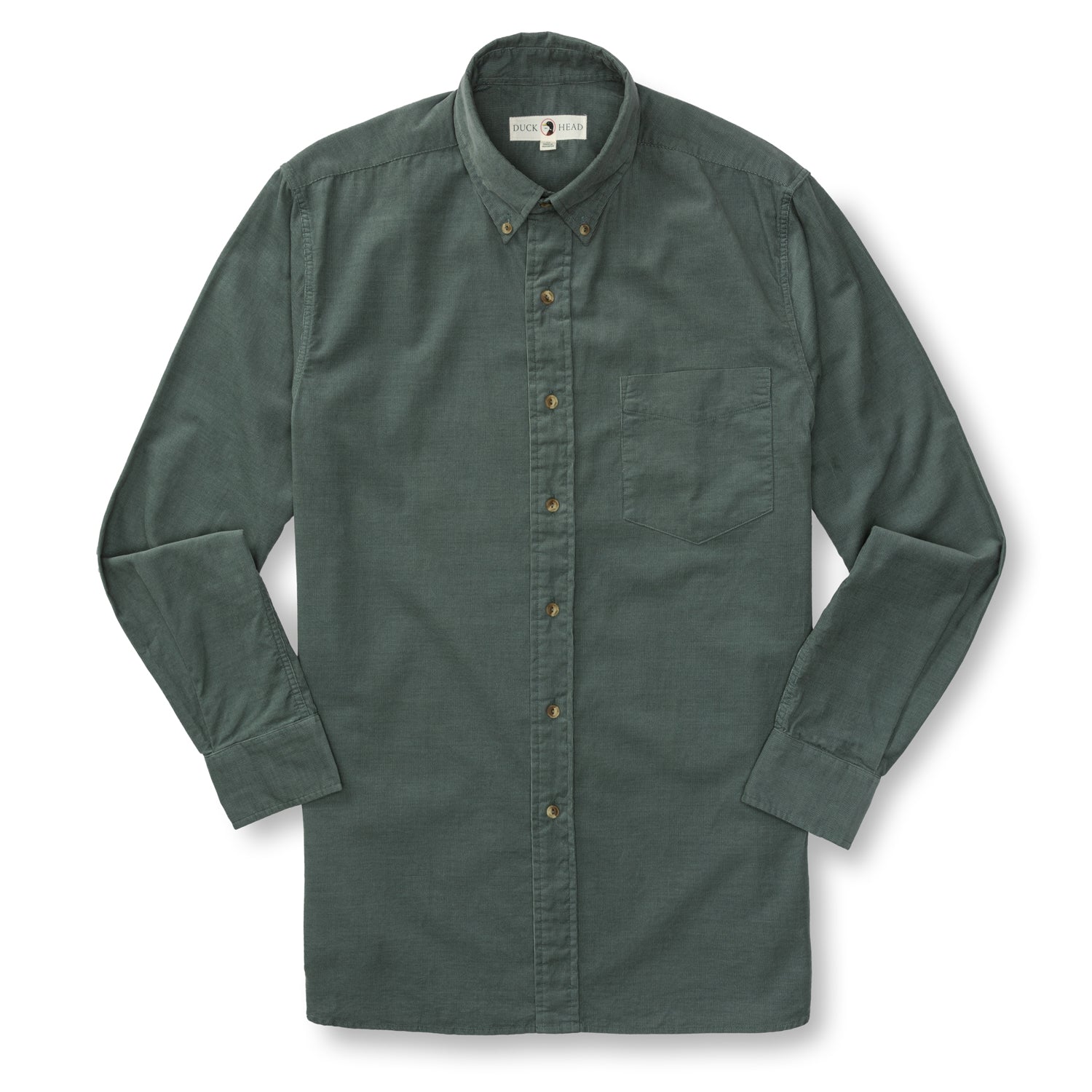 Whitman Corduroy Sport Shirt - Balsam Green