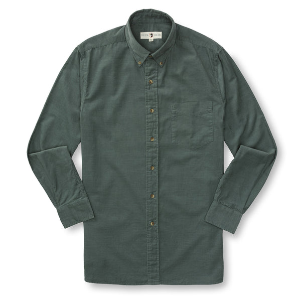 Whitman Corduroy Sport Shirt - Balsam Green