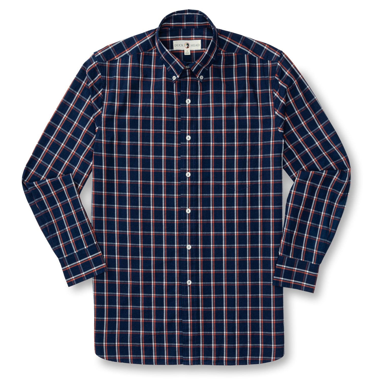 Tolbert Plaid Indigo Sport Shirt