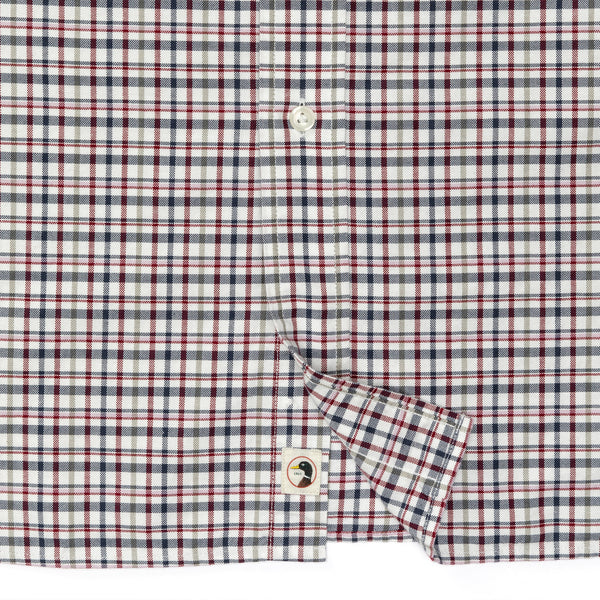 Dafton Plaid Cotton Oxford Sport Shirt