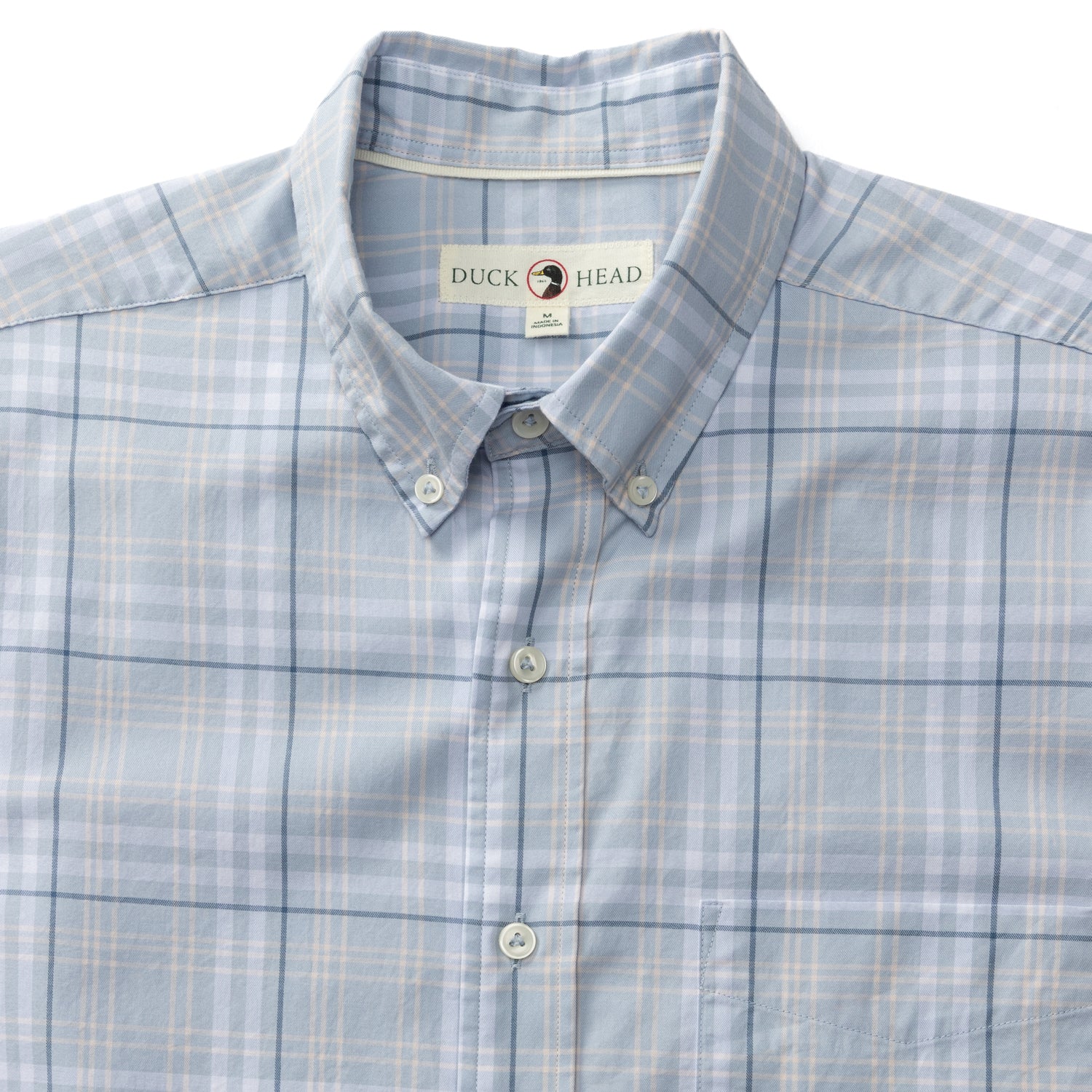 Cotton Twill Sport Shirt - Linville Plaid