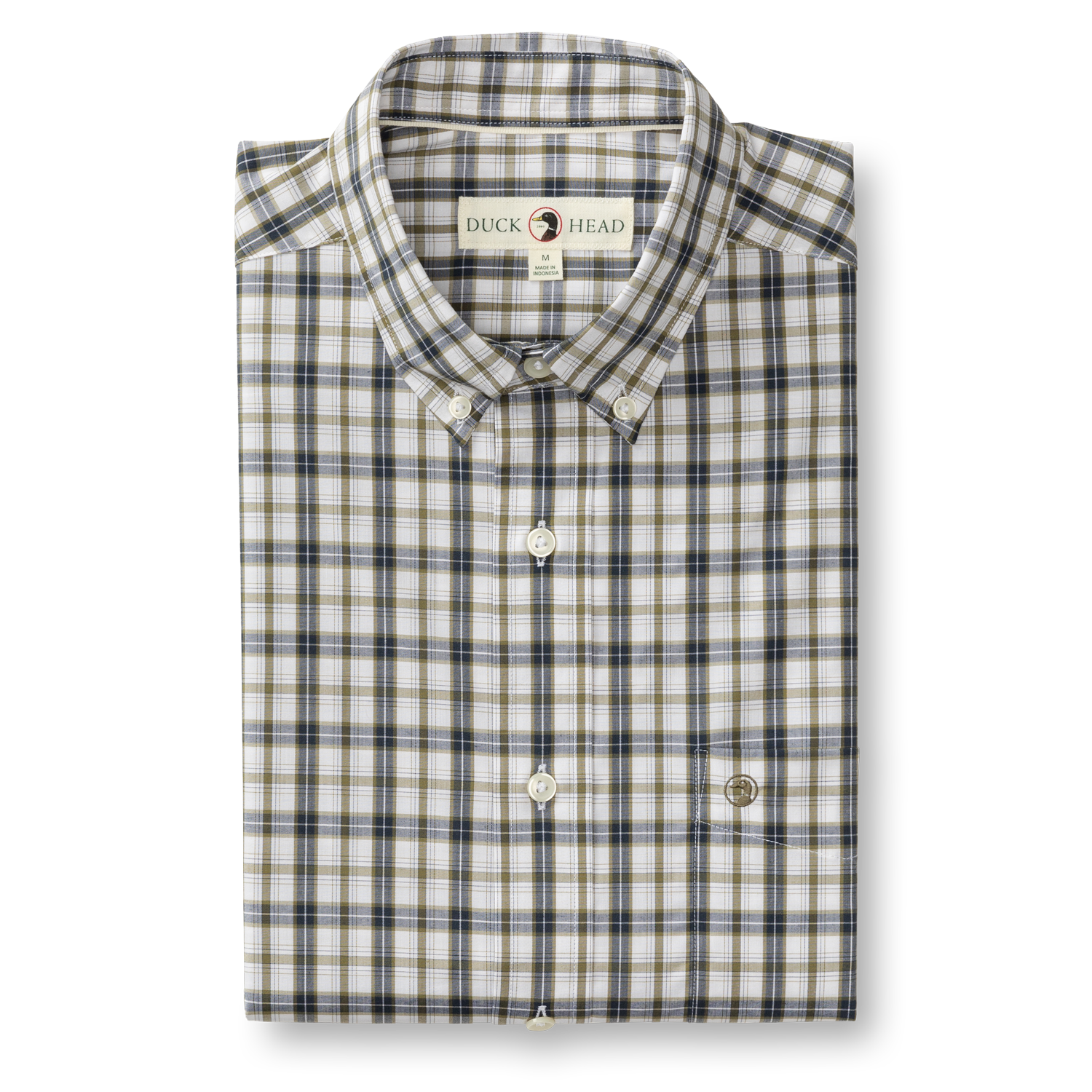 Performance Poplin Sport Shirt - Joplin Plaid - Navy