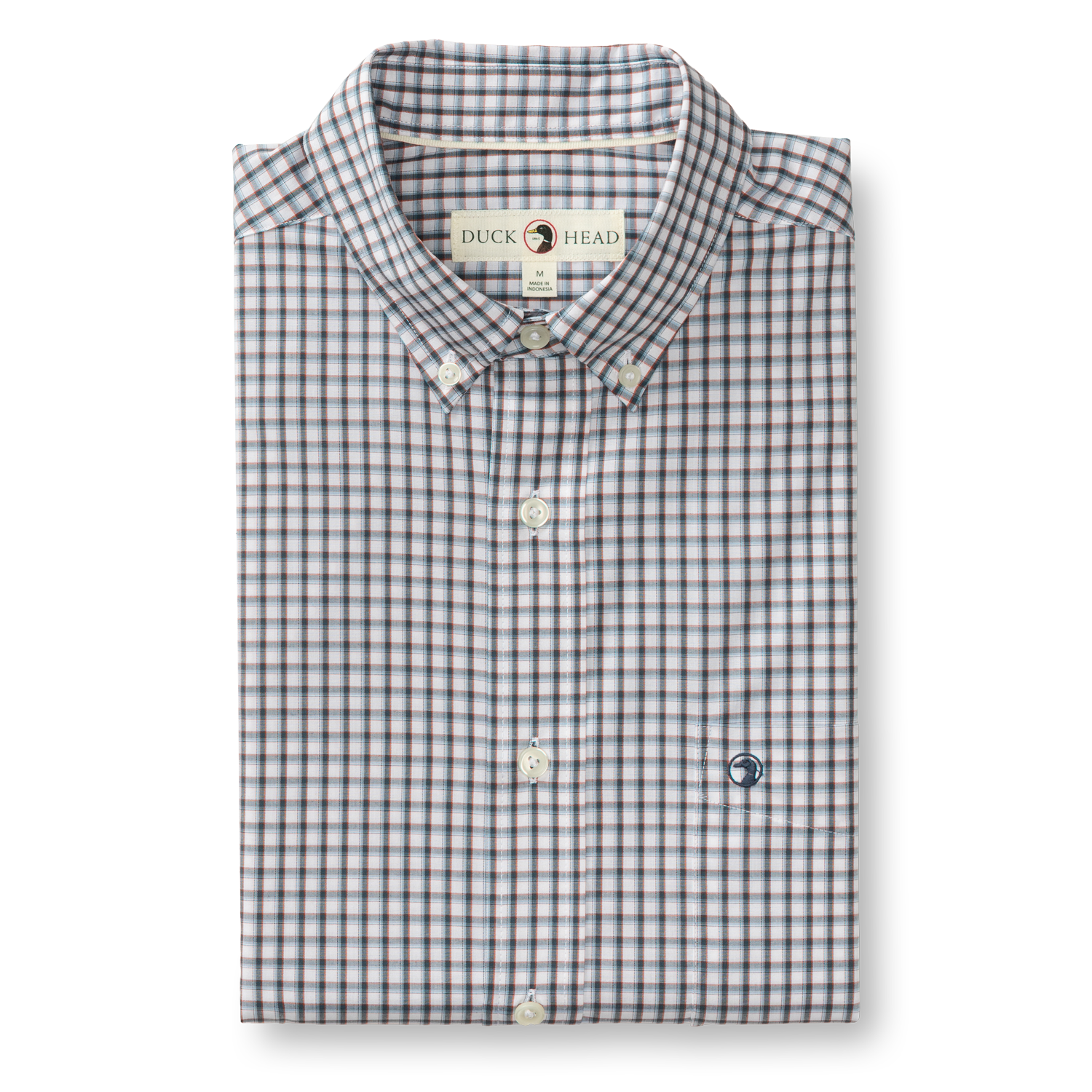 Performance Poplin Sport Shirt - Bryant Plaid - Orion Blue