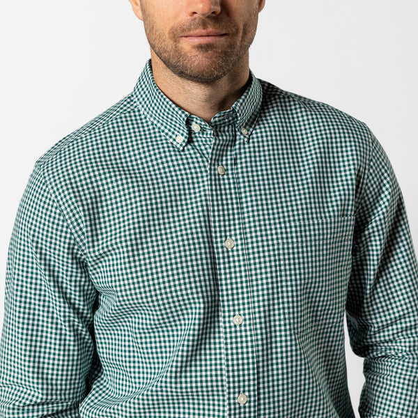 Cotton Oxford Sport Shirt - Ryder Gingham