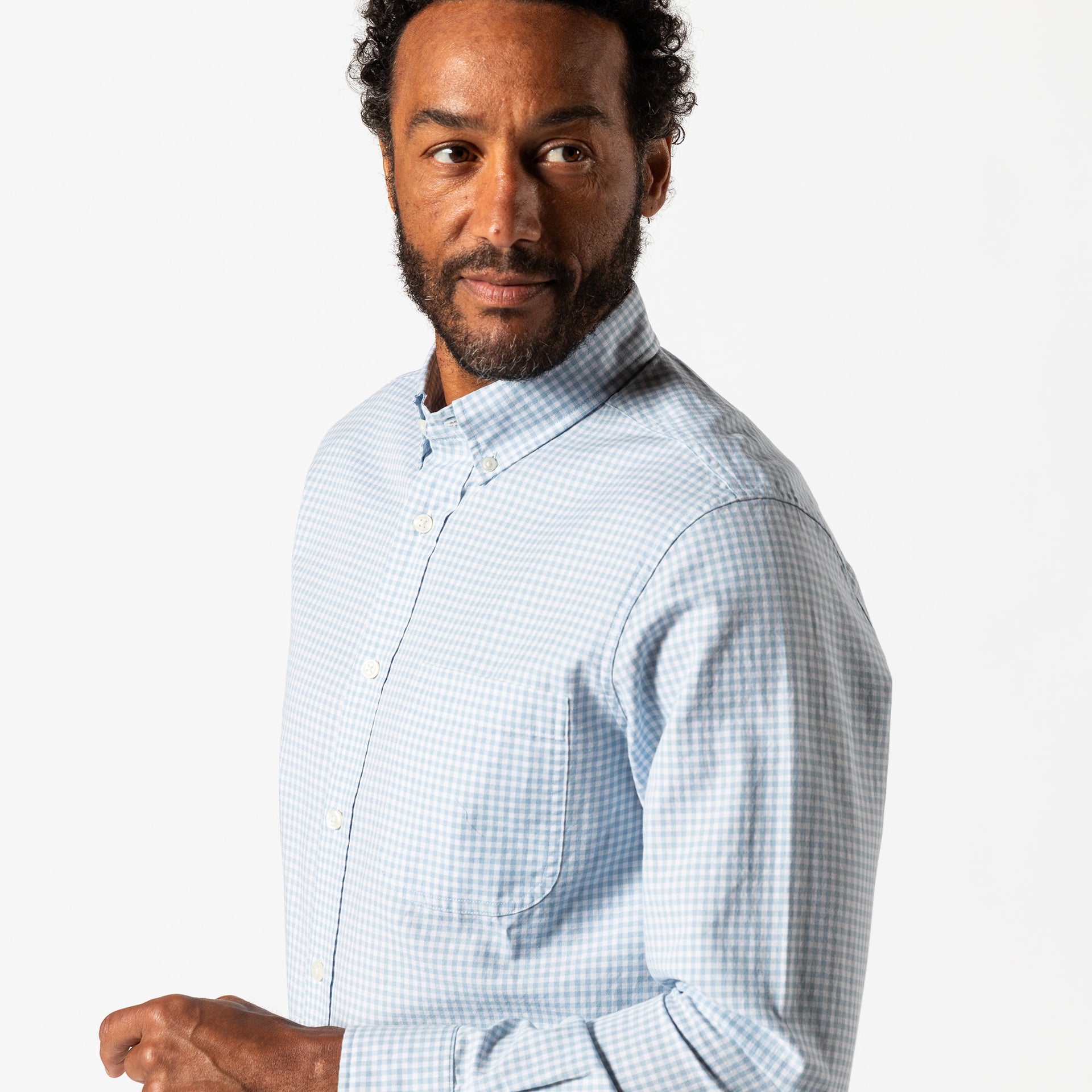 Cotton Oxford Sport Shirt - Ryder Gingham
