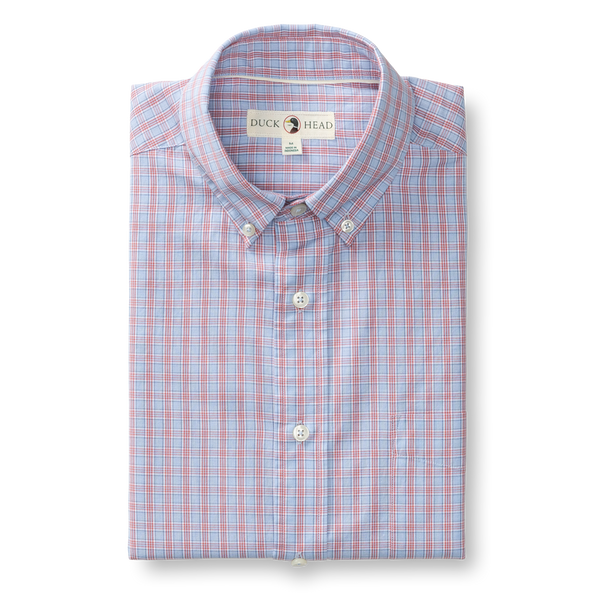 Cotton Cashmere Poplin Sport Shirt - Mattox Plaid