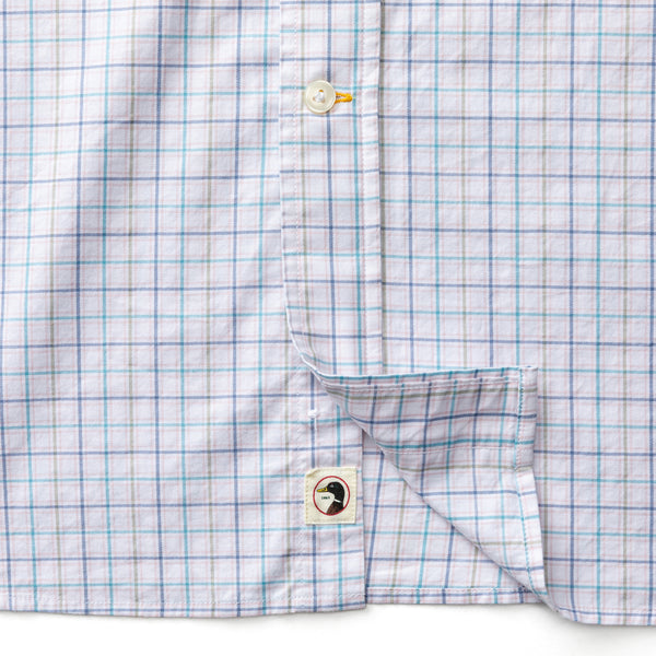 Cotton Twill Sport Shirt - Ashland Plaid - Pale Pink