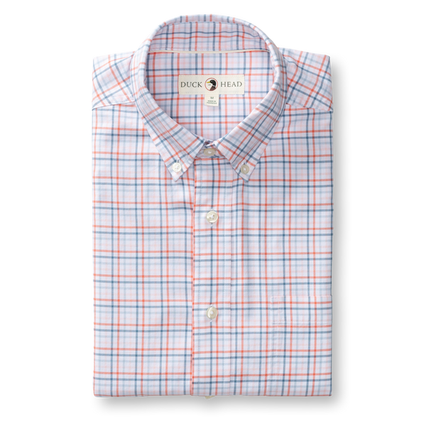 Cotton Oxford Sport Shirt - Cooke Plaid