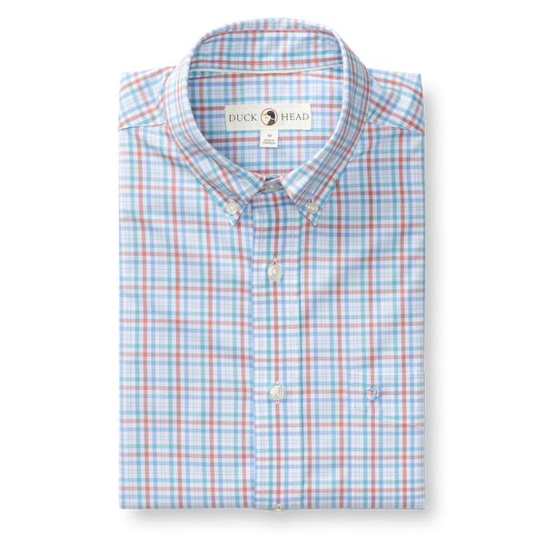 Performance Poplin Sport Shirt - Brody Plaid