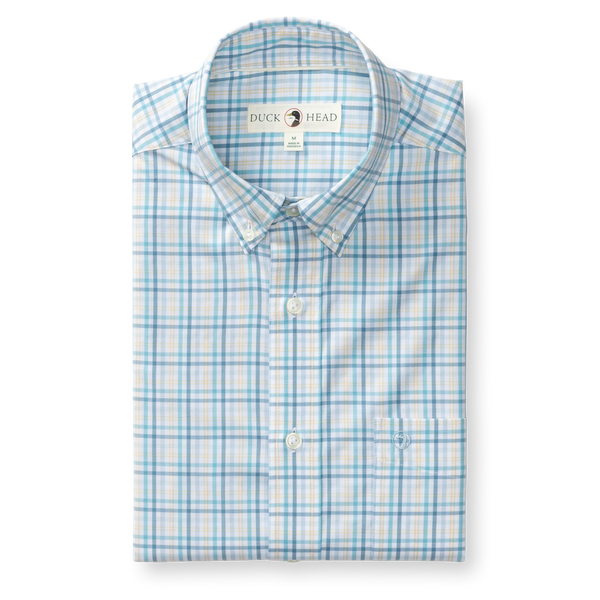 Performance Poplin Sport Shirt - Brody Plaid