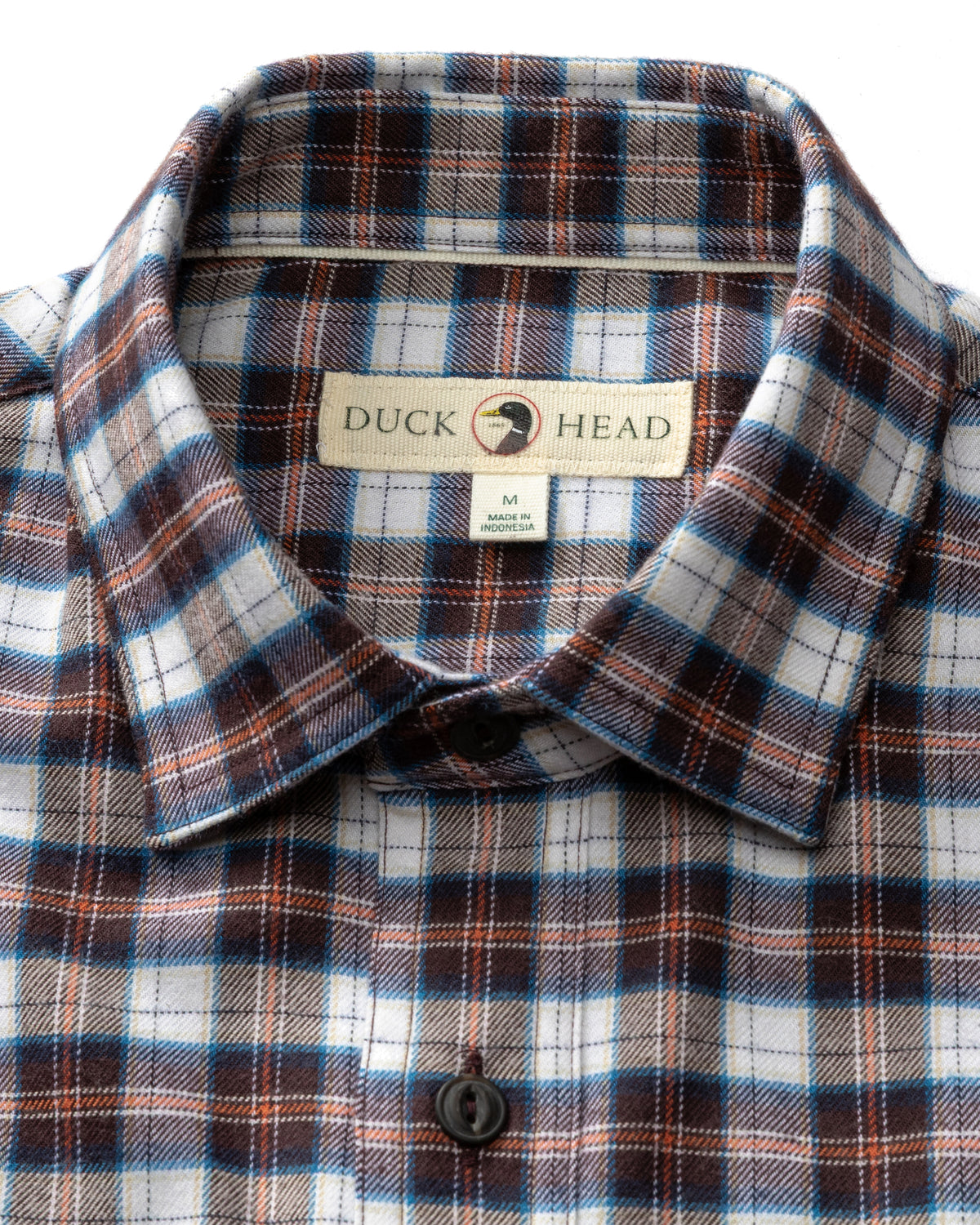 Performance Flannel Sport Shirt - Brite Plaid - Chocolate Plum