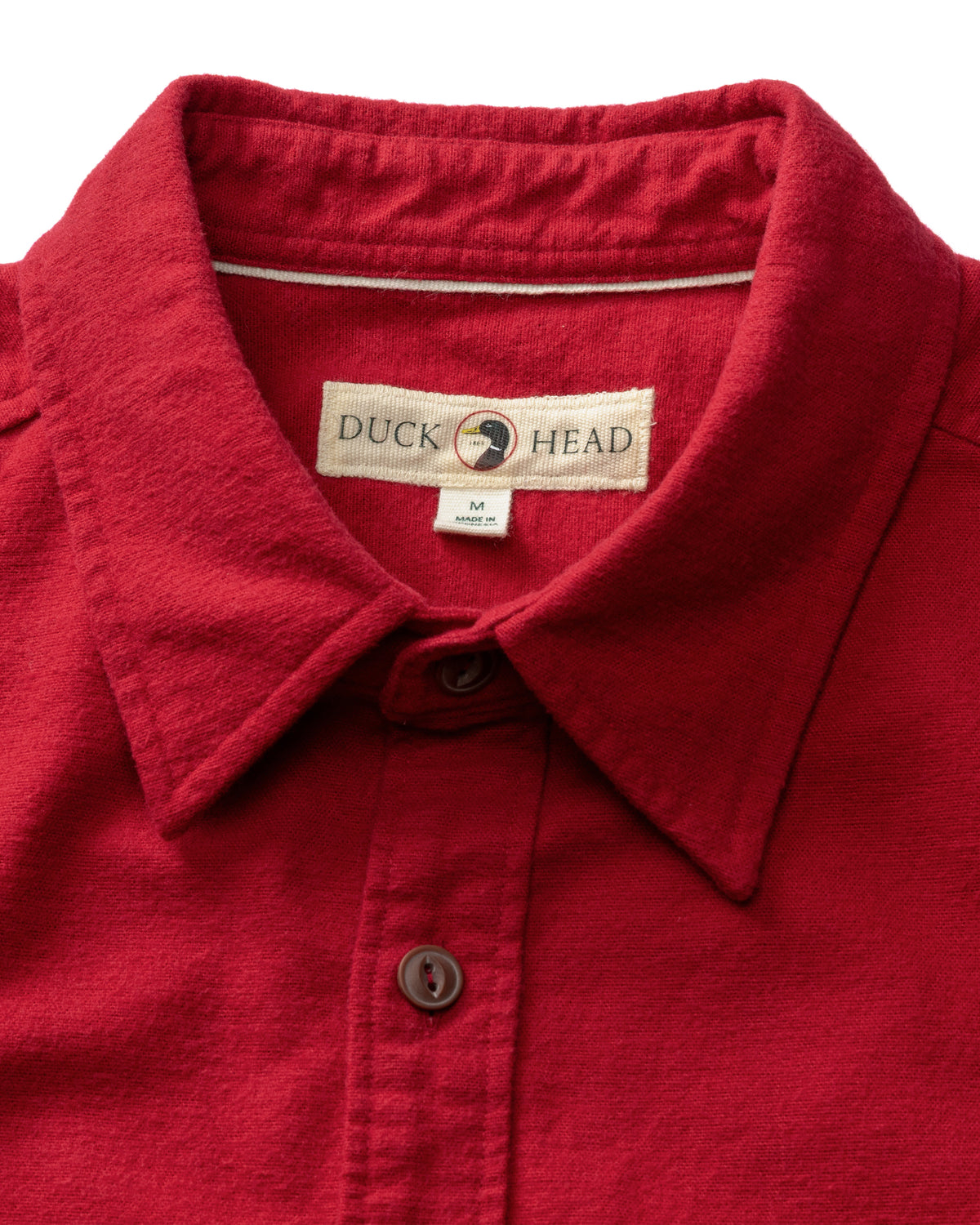 Moleskin Work Shirt - Trailton Solid - Rio Red