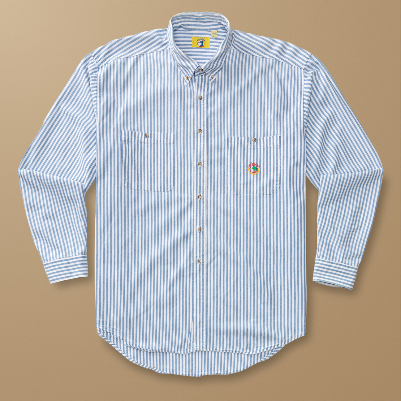 Striped Oxford Sport Shirt XL