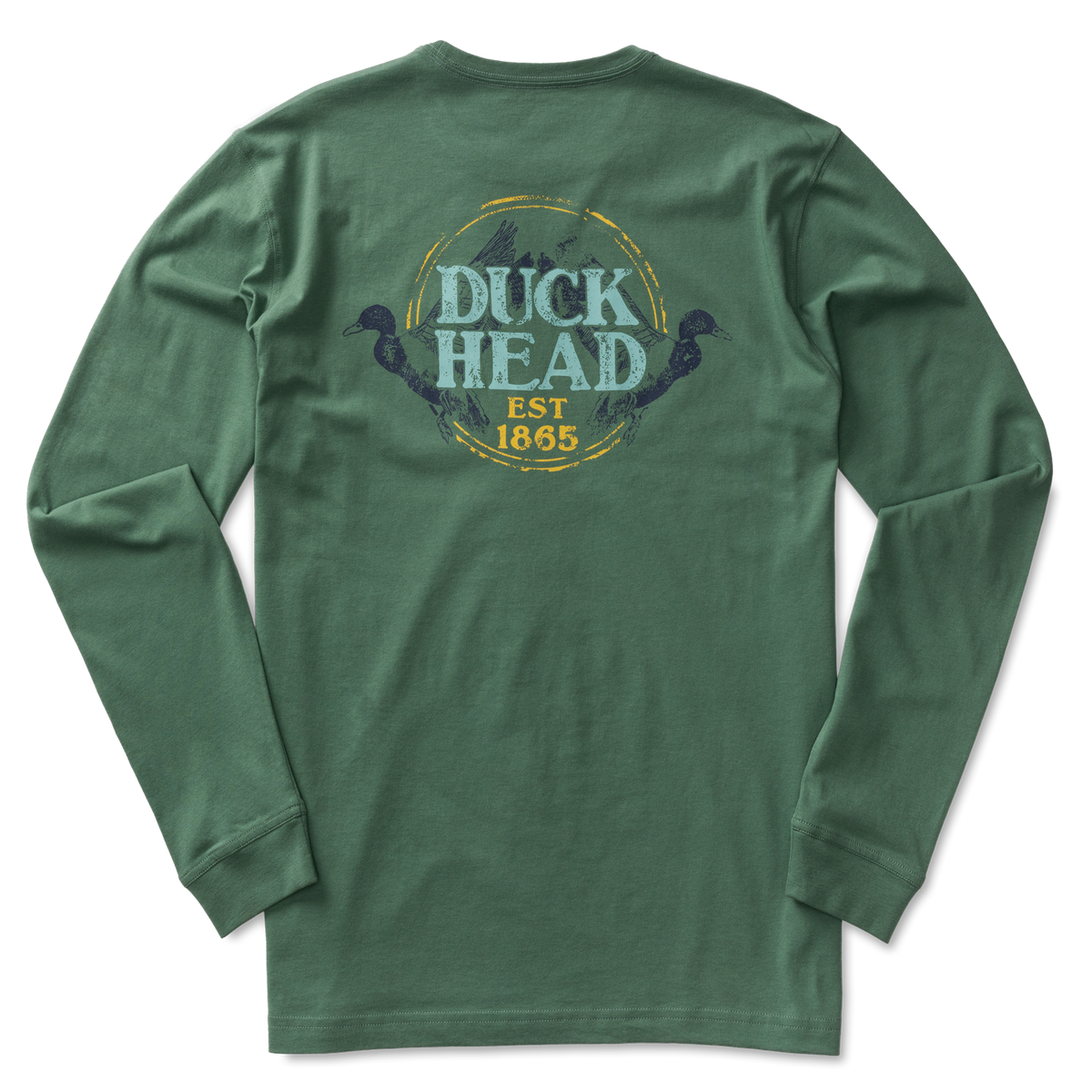 Double Duck Long Sleeve TShirt Duck Head