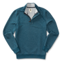 Bearing Pique Performance 1/4 Zip Pullover - Mirror Lake Blue