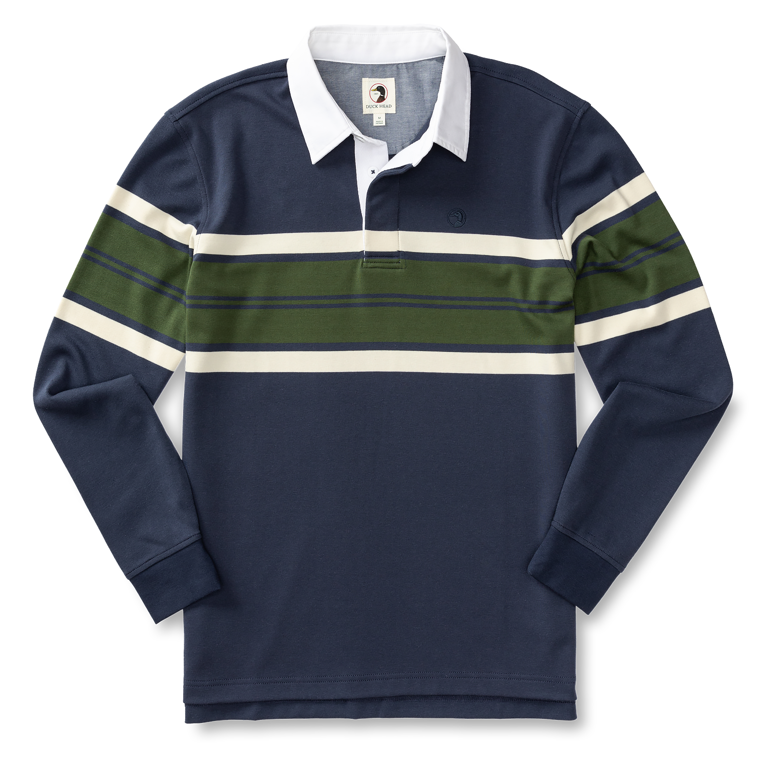 Legacy Stripe Rugby Shirt - Navy