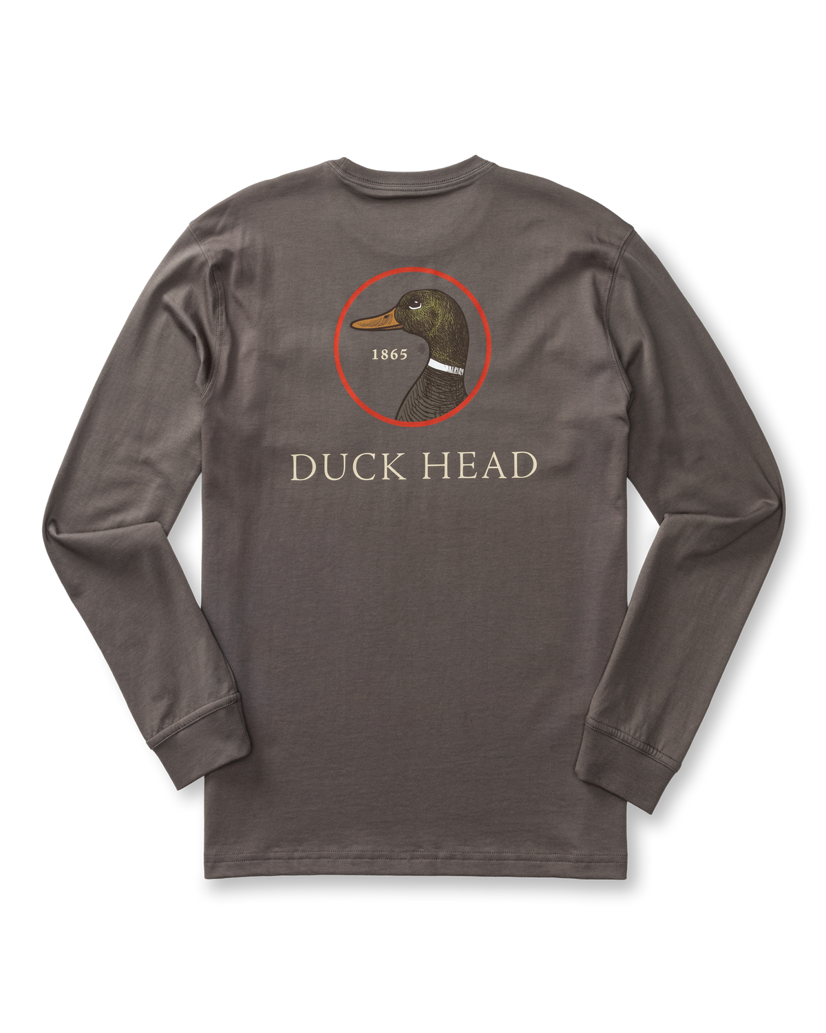 Logo Long Sleeve T-Shirt - Fossil Gray