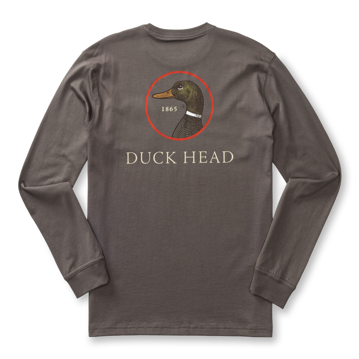 Logo Long Sleeve T-Shirt - Fossil Gray