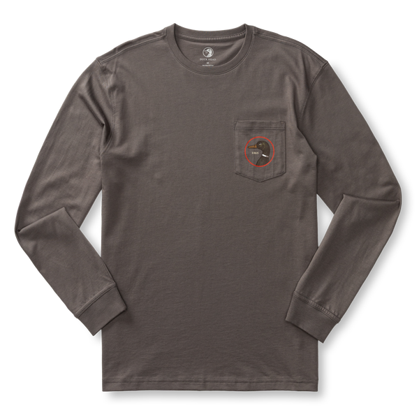 Logo Long Sleeve T-Shirt - Fossil Gray