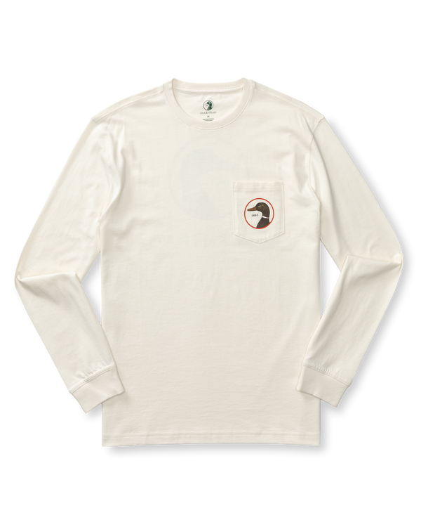 Logo Long Sleeve T-Shirt - Antique White