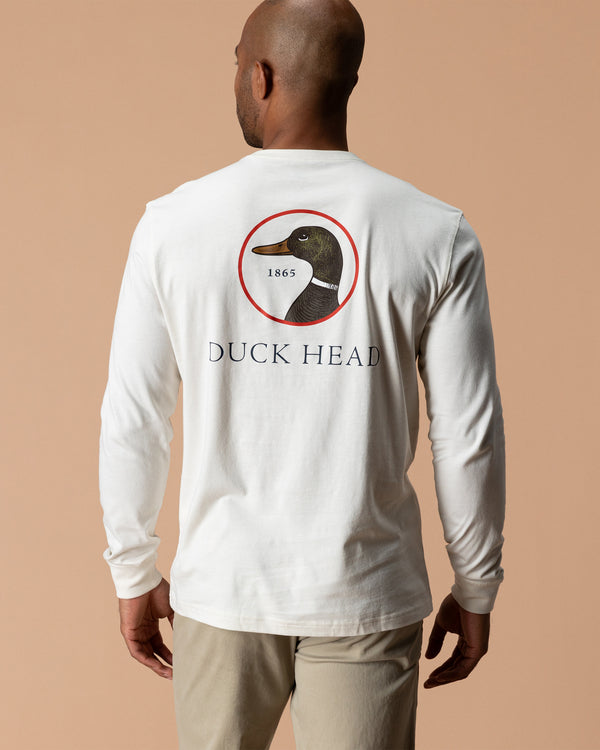 Logo Long Sleeve T-Shirt - Antique White