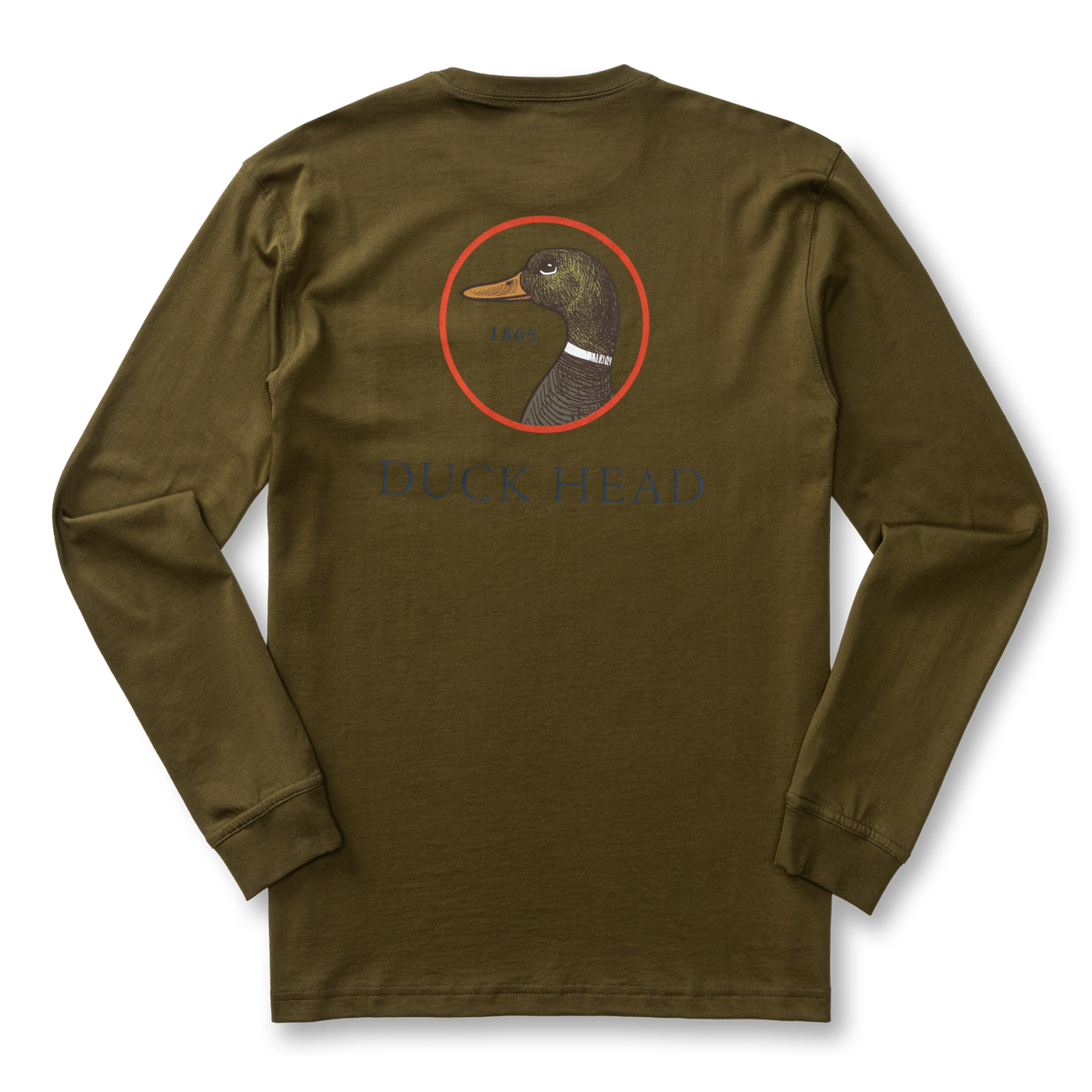 Logo Long Sleeve T-Shirt - Dark Olive
