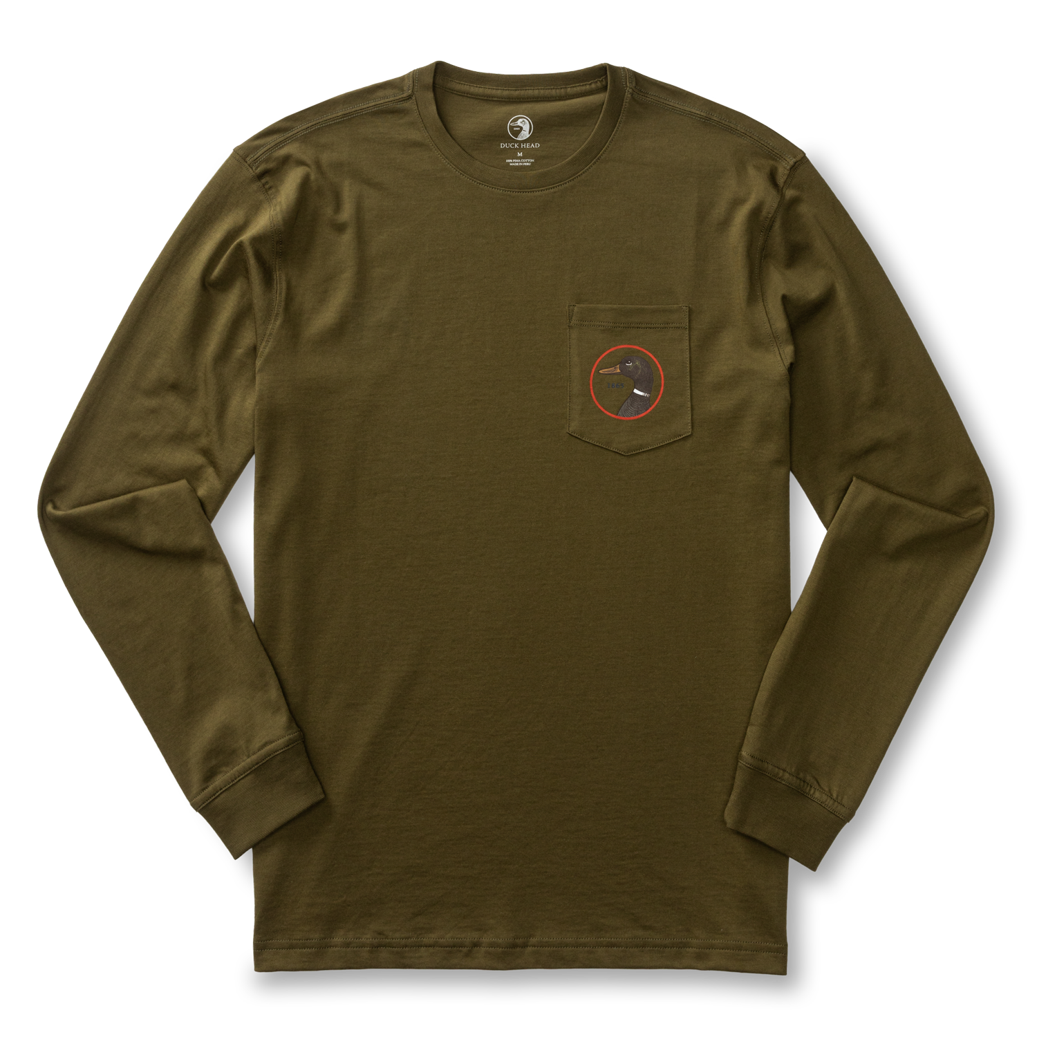 Logo Long Sleeve T-Shirt - Dark Olive
