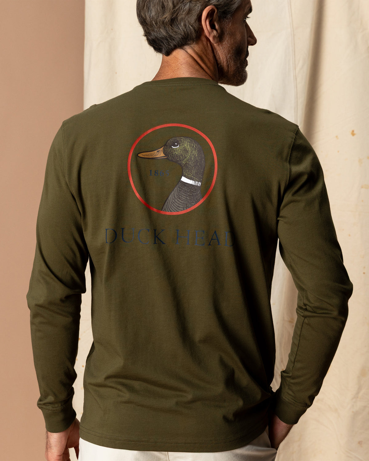 Logo Long Sleeve T-Shirt - Dark Olive