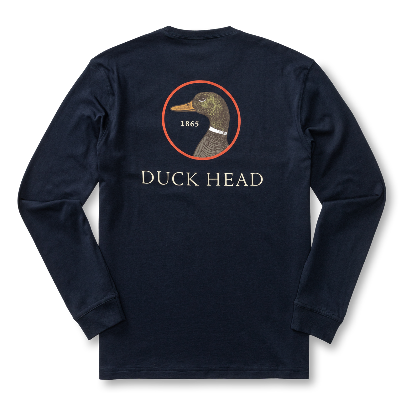 Logo Long Sleeve T-Shirt - Deep Navy