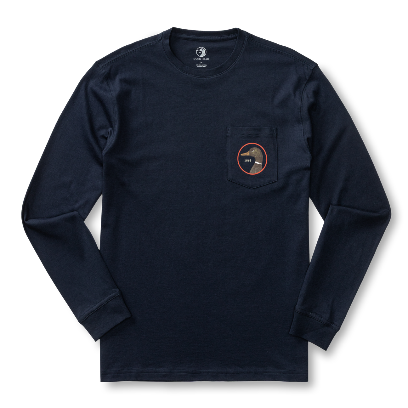 Logo Long Sleeve T-Shirt - Deep Navy