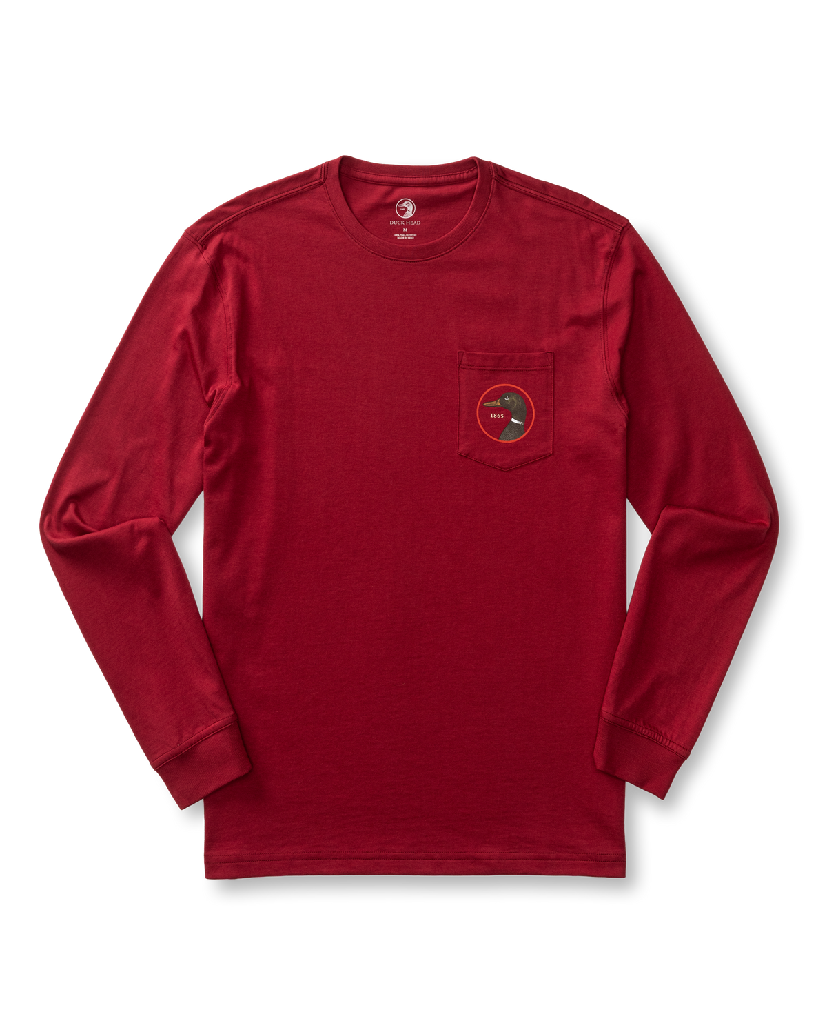 Logo Long Sleeve T-Shirt - Deep Red