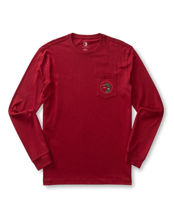 Logo Long Sleeve T-Shirt - Deep Red